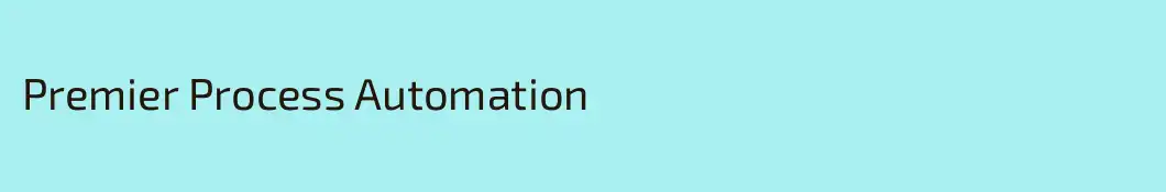 Premier Process Automation